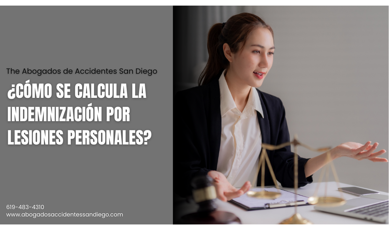 cómo calcular compensación por lesiones personales