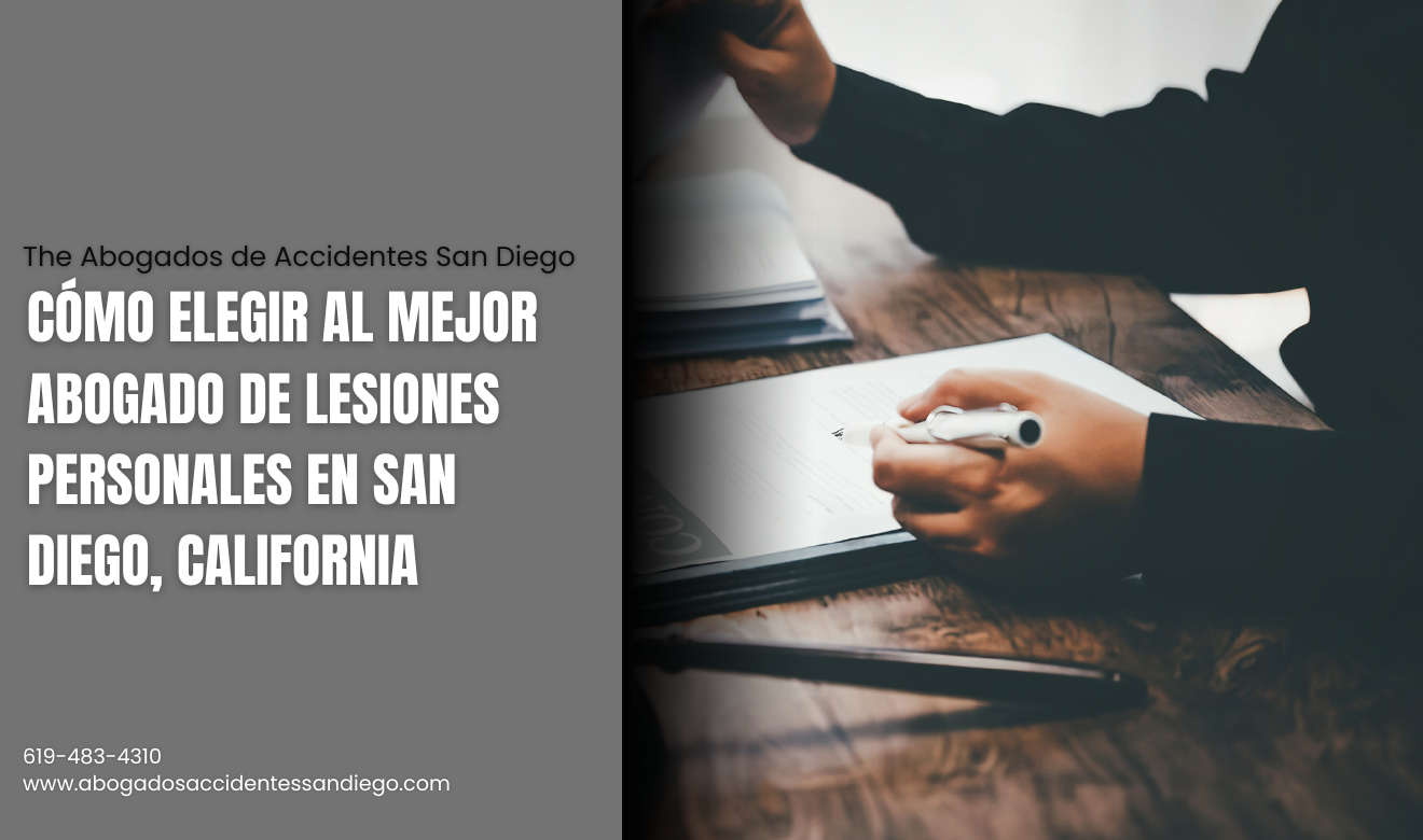 contratar abogado de lesiones San Diego