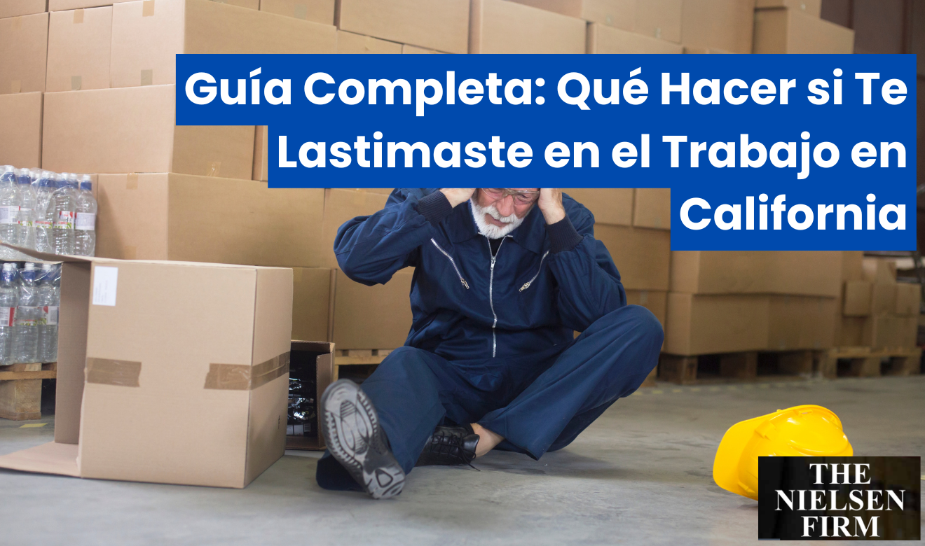 me lastimé en el trabajo qué hago ahora