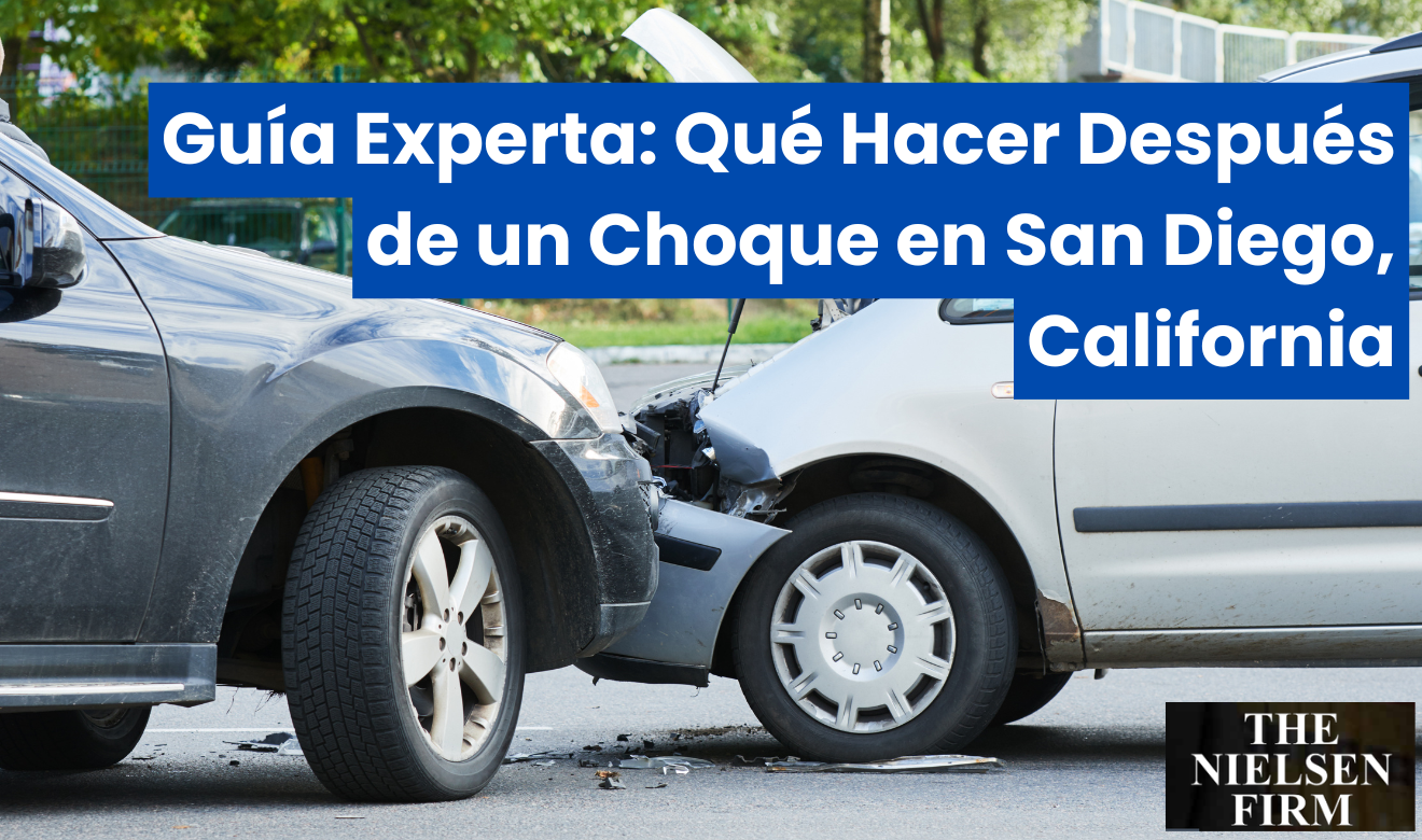 qué hacer después de un choque en San Diego