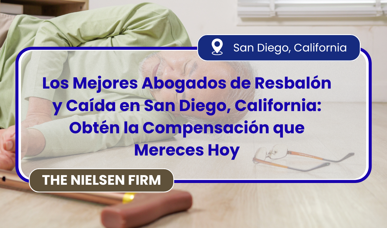 abogado de resbalón y caída en San Diego
