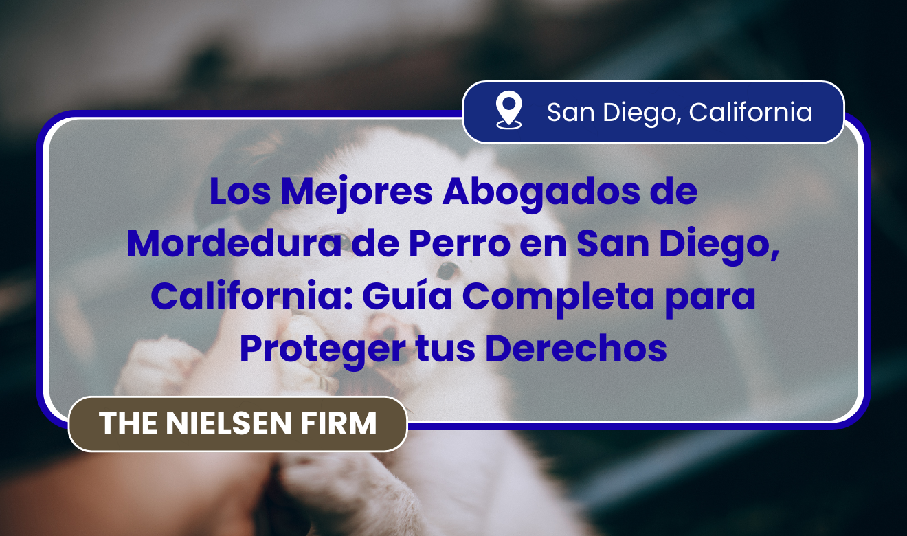 abogados de mordedura de perro en San Diego, California
